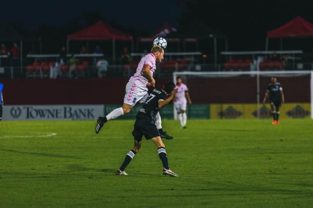 Forward Madison FC battles the Richmond Kickers