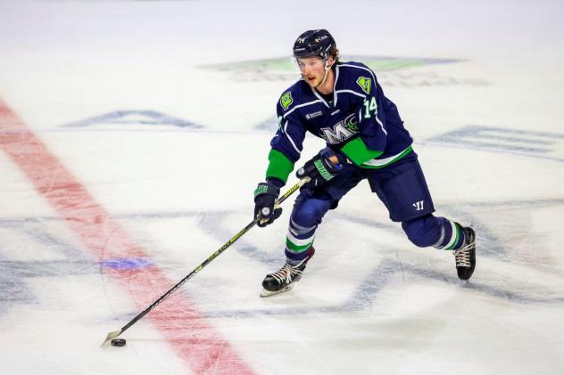 Maine Mariners forward Lewis Zerter-Gossage