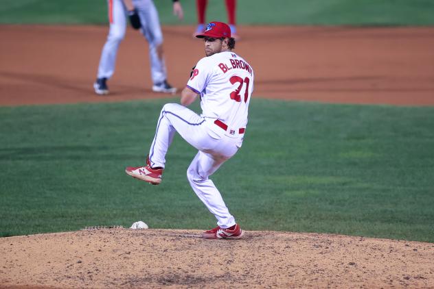 Jersey Shore BlueClaws pitcher Blake Brown