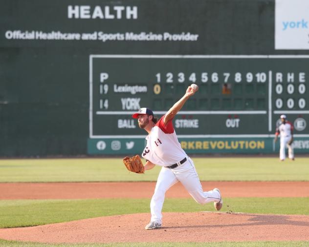 York Revolution pitcher Austin Nicely