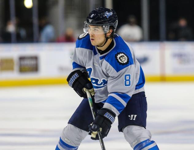 Defenseman Michael Kim with the Jacksonville Icemen