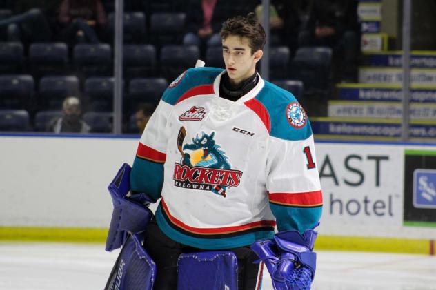 Kelowna Rockets goaltender Nicholas Cristiano