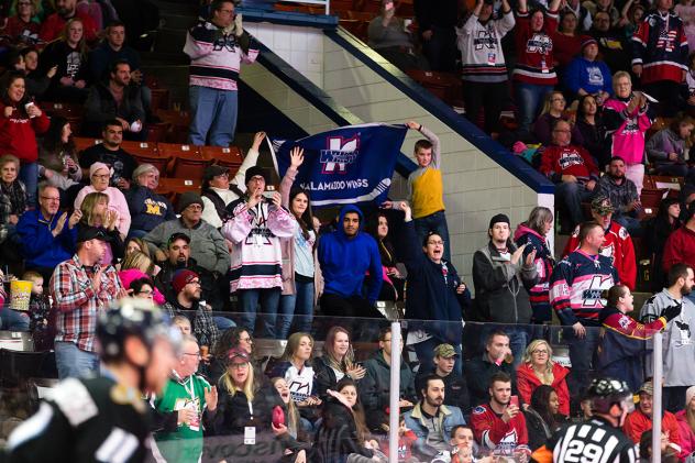 Kalamazoo Wings fans