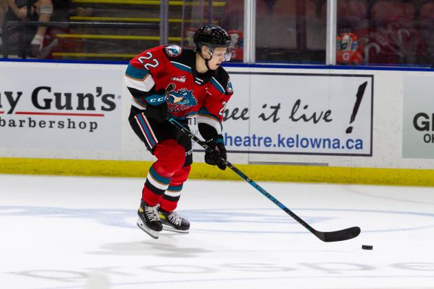 Kelowna Rockets forward Gabriel Szturc