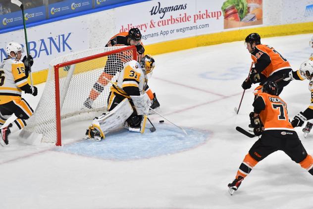 Lehigh Valley Phantoms pressure the Wilkes-Barre/Scranton Penguins