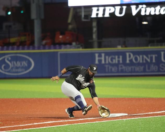 York Revolution first baseman Nellie Rodriguez