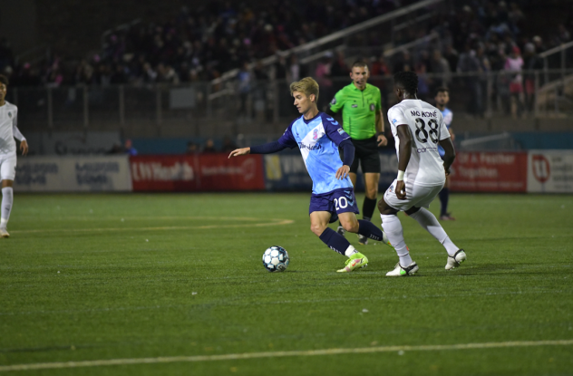 Forward Madison FC midfielder Audi Jepson vs. FC Tucson