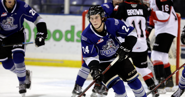 Victoria Royals defenceman Luke Shipley