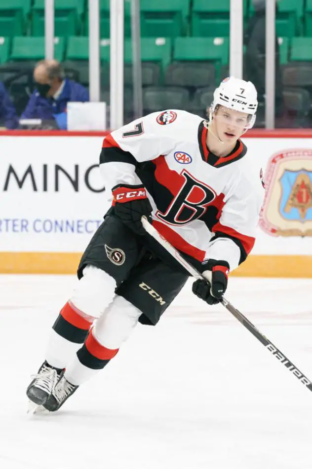 Belleville Senators forward Philippe Daoust