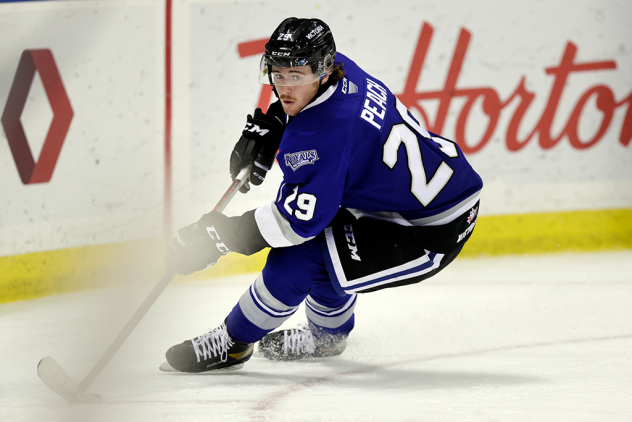 Victoria Royals left wing Bailey Peach
