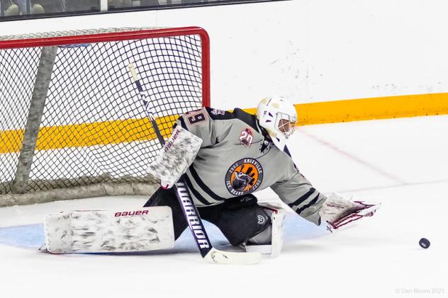 Knoxville Ice Bears Fall goaltender Jimmy Poreda