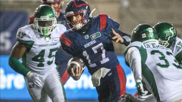Montreal Alouettes quarterback Trevor Harris