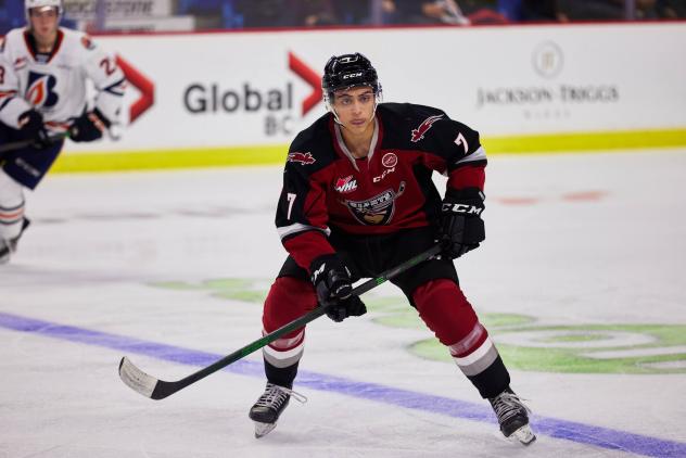 Vancouver Giants forward Ty Halaburda