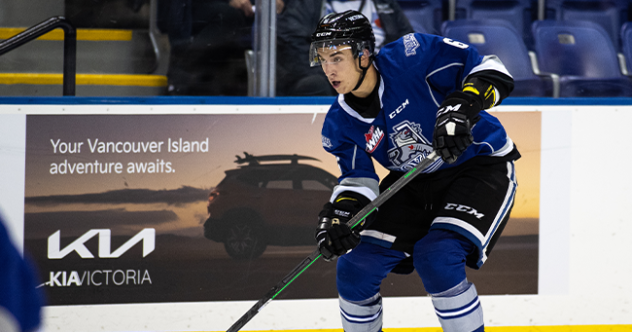 Victoria Royals defenceman Gannon Laroque