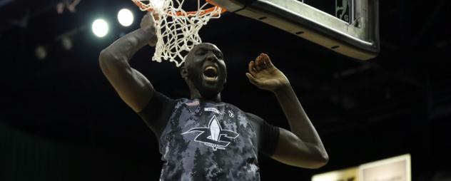 Tacko Fall of the Cleveland Charge