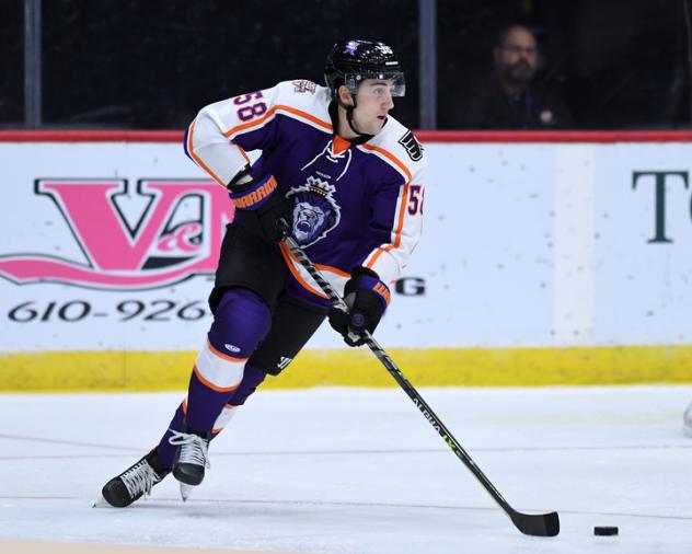 Reading Royals defenseman Dominic Cormier