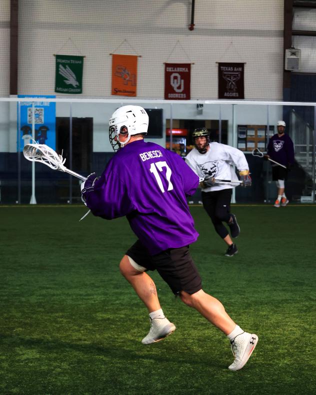 Ryan Benesch of the Panther City Lacrosse Club