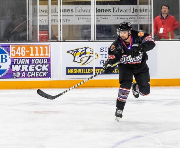 Knoxville Ice Bears forward Anthony McVeigh