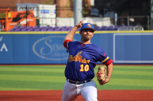 High Point Rockers pitcher Tommy Lawrence