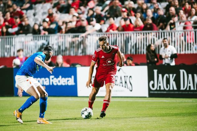 Santi Moar of Phoenix Rising FC