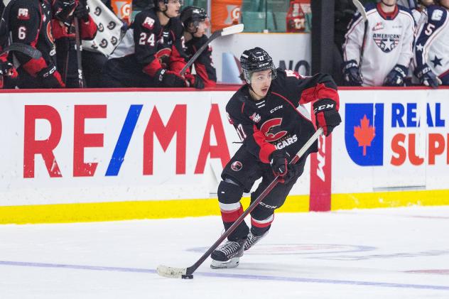 Prince George Cougars centre Ryker Singer