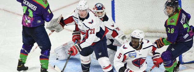 South Carolina Stingrays clog up the goal