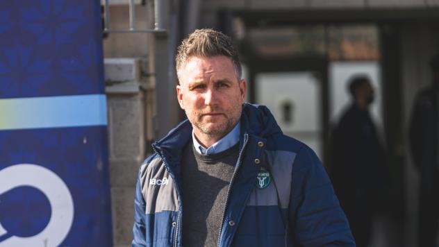 York United FC Head Coach/Manager and Technical Director Jimmy Brennan