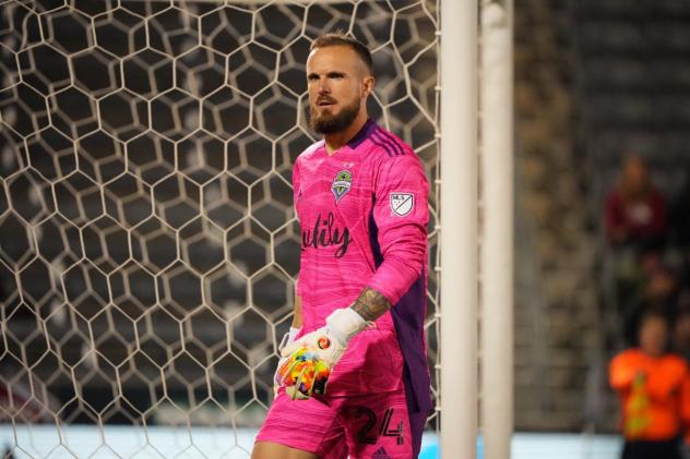 Seattle Sounders FC goalkeeper Stefan Frei