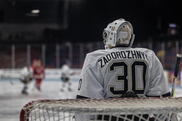 Muskegon Lumberjacks goaltender Platon Zadorozhnyy