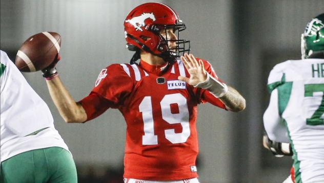 Calgary Stampeders quarterback Bo Levi Mitchell