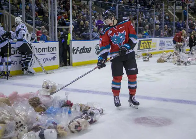 Kelowna Rockets Teddy Bear Toss