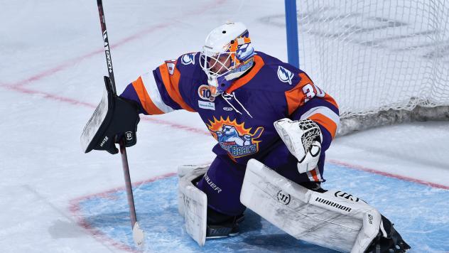 Orlando Solar Bears goaltender Brad Barone