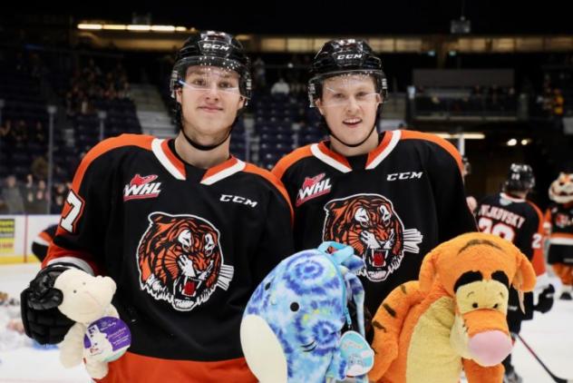 Medicine Hat Tigers Teddy Bear Toss