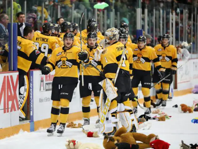 Brandon Wheat Kings Teddy Bear Toss