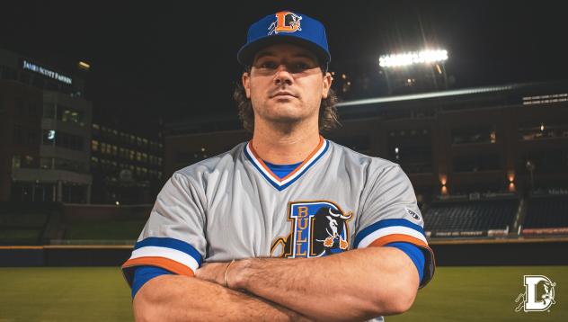 New Durham Bulls road jersey