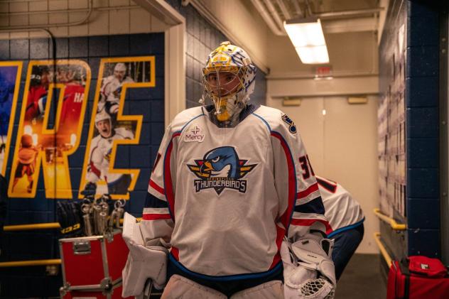 Springfield Thunderbirds goaltender Colten Ellis