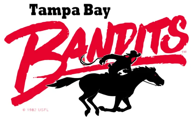 Original Tampa Bay Bandits logo