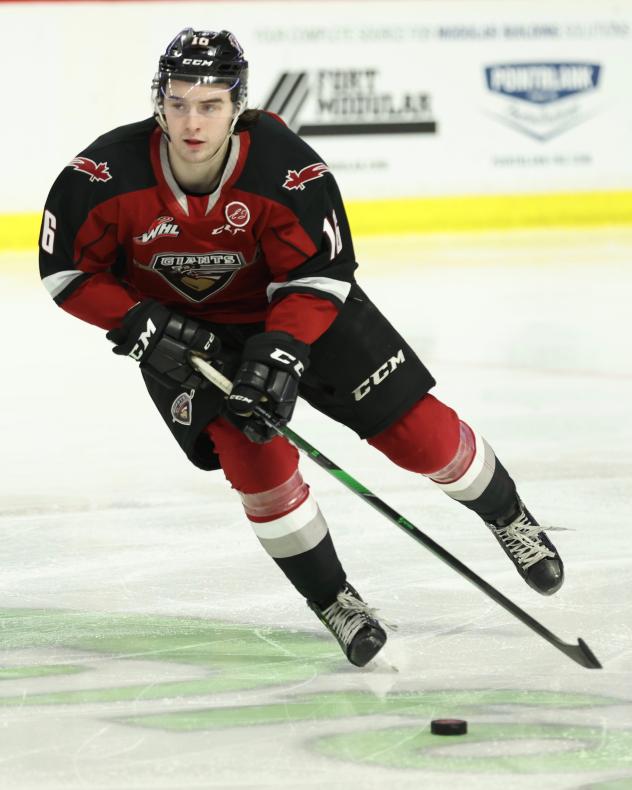 Vancouver Giants centre Cole Shepard