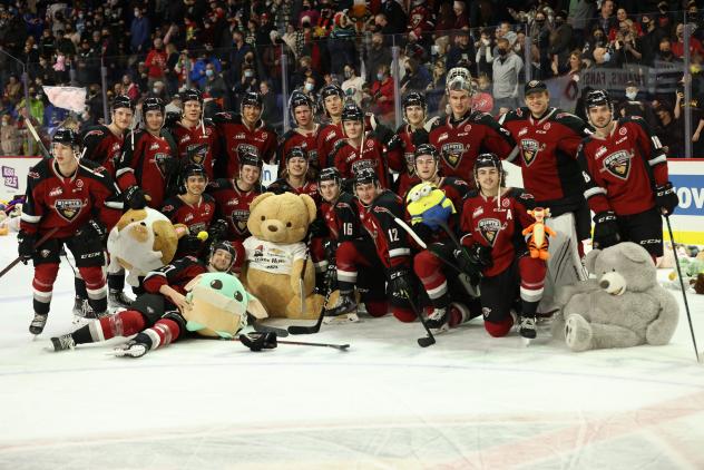 Vancouver Giants Teddy Bear Toss