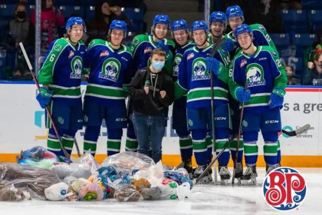 Swift Current Broncos Teddy Bear Toss