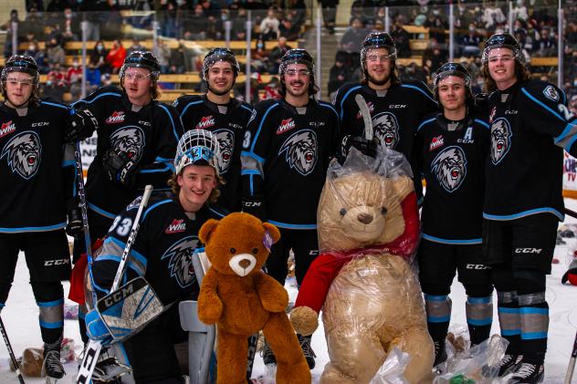 Winnipeg ICE Teddy Bear Toss