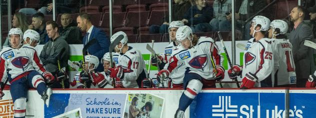 South Carolina Stingrays bench