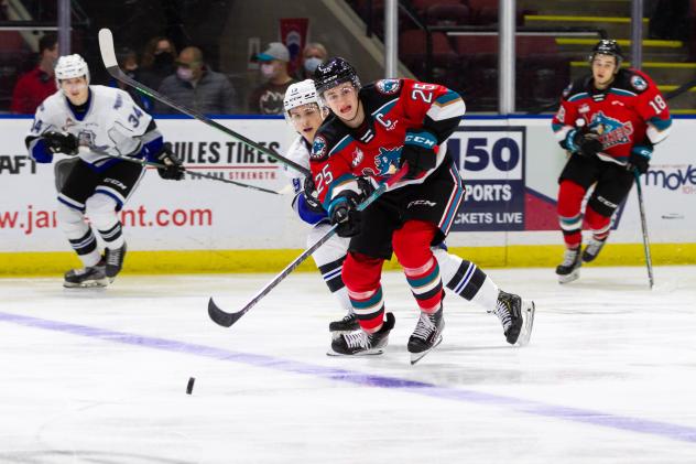 Kelowna Rockets defenceman Tyson Feist