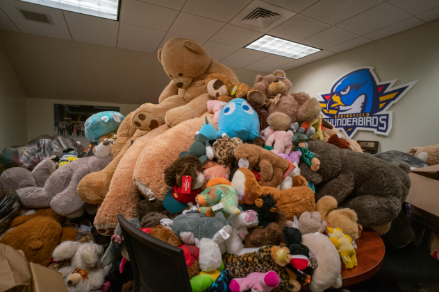Springfield Thunderbirds Teddy Bear Toss