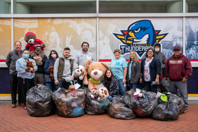 Springfield Thunderbirds Teddy Bear Toss