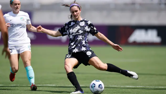 Racing Louisville FC defender Kaleigh Riehl