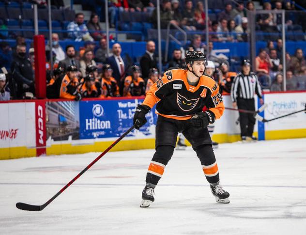 Connor Bunnaman of the Lehigh Valley Phantoms
