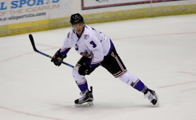 Former Knoxville Ice Bears defenseman John Rey