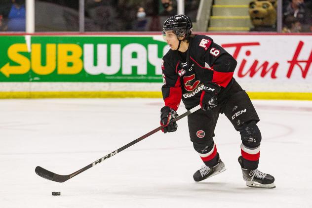 Prince George Cougars defenceman Viliam Kmec