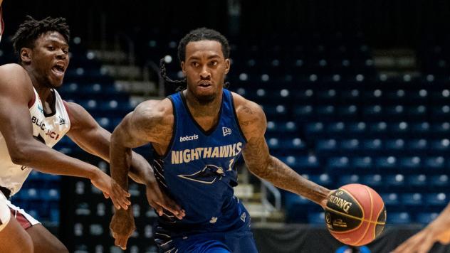 Cat Barber with the Guelph Nighthawks